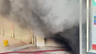 Mardin’de mobilya deposunda yangın paniğe neden oldu