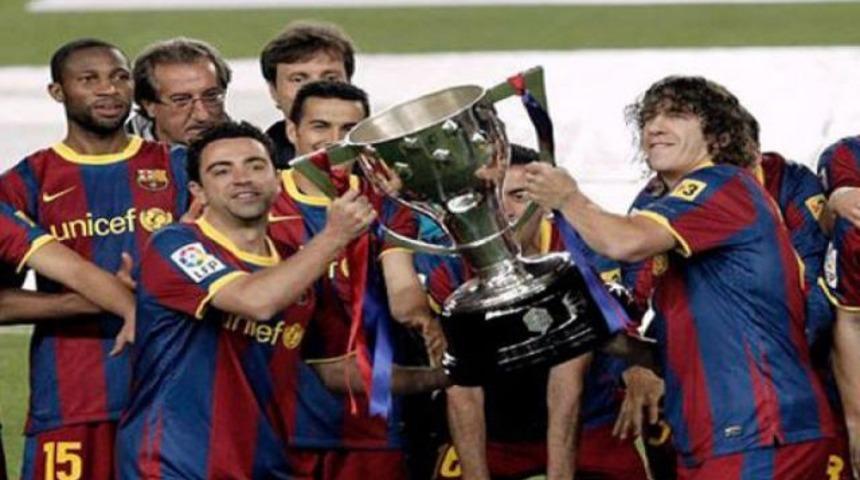 İşte şampiyon, işte kupa!