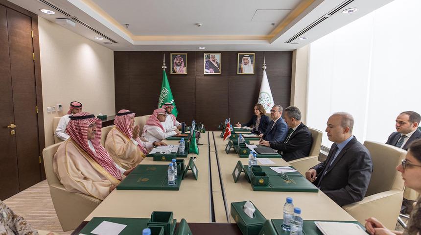 Savunma Sanayii Başkanı Görgün, Suudi Arabistan savunma bakan yardımcısı ile görüştü