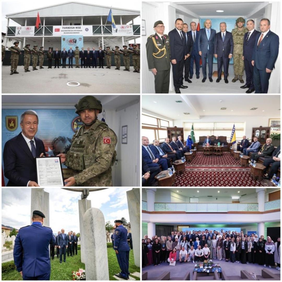 AK Party Kayseri Deputy Hulusi Akar in Srebrenica