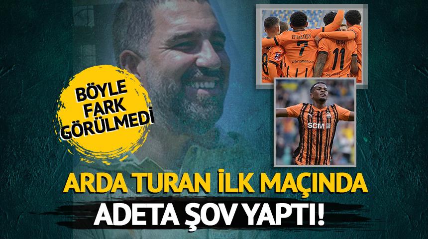 Arda Turan ilk resmi maçında şov yaptı! Böyle fark görülmedi...