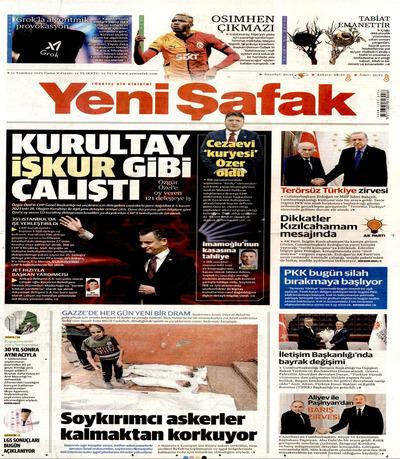 Yeni afak
 Gazetesi oku