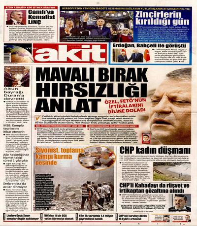 Yeni Akit
 Gazetesi oku