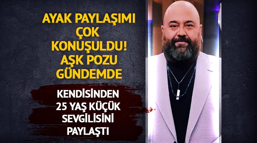 Kendisinden 25 yaş küçük sevgilisini paylaştı! Aşk dolu sözler