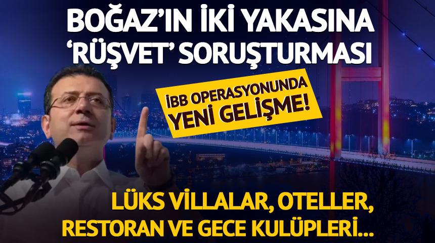 İstanbul Boğazı'nın iki yakasına 'rüşvetle ruhsat' soruşturması