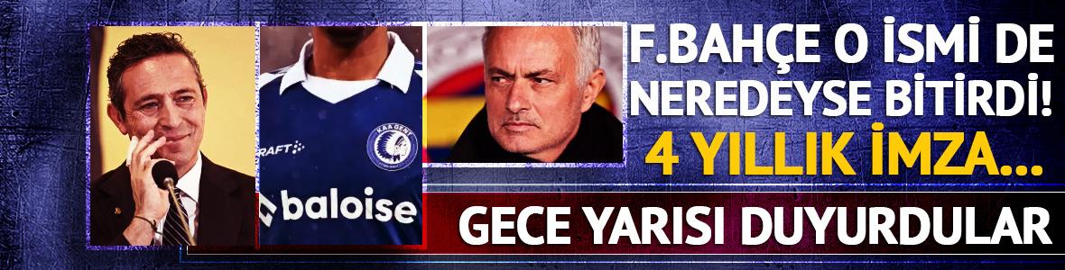 F.Bahçe o ismi de bitirdi! Gece yarısı duyurdular: 4 yıllık imza...