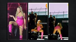 Hadise'nin Harbiye konseri konuşuluyor: Yatakta dans, cesur kıyafetler ve sahnede duş...