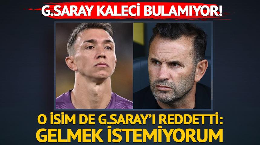 G.Saray bir türlü kaleci bulamıyor! Bir isimden daha ret yanıtı geldi