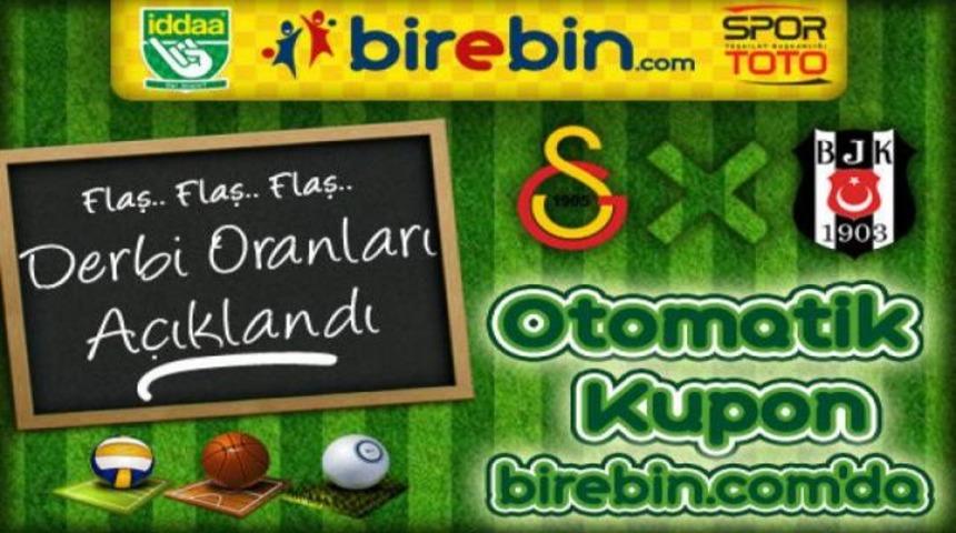 Flaş... Derbi oranları a&ccedil;ıklandı!