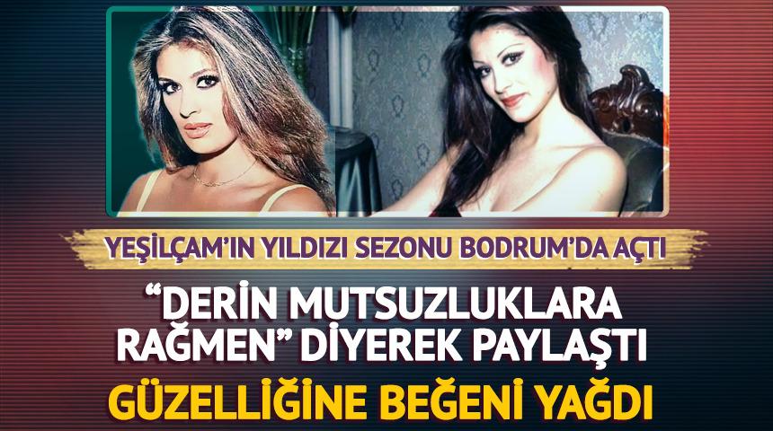 Sezonu Bodrum'da açtı! Gülşen Bubikoğlu pozlarıyla gündemde