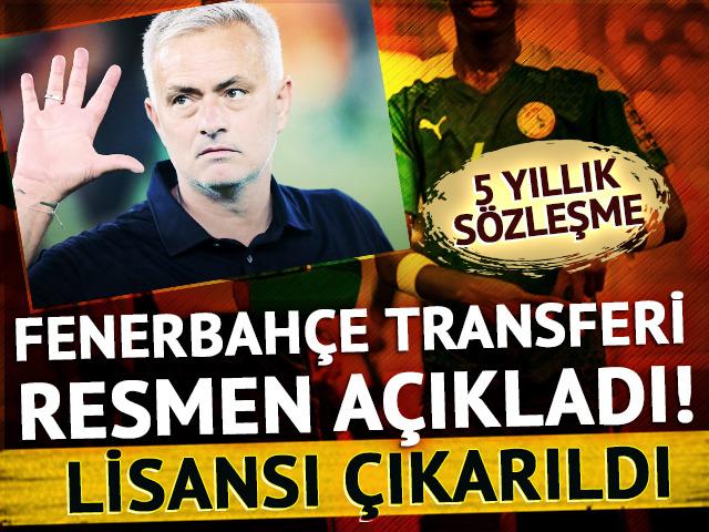 Fenerbahçe transferi açıkladı! 5 yıllık sözleşme...