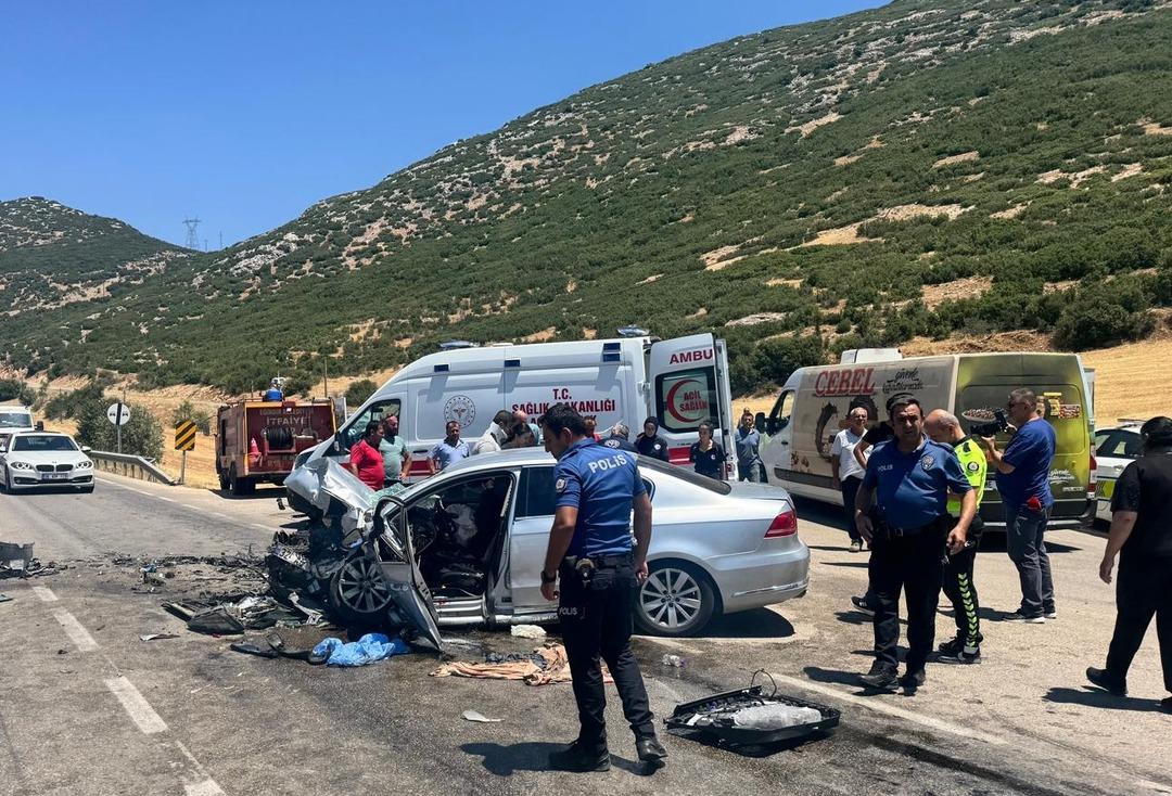 Isparta da feci kaza: iki otomobil çarpıştı! 1 kişi öldü, 9 kişi yaralandı 1