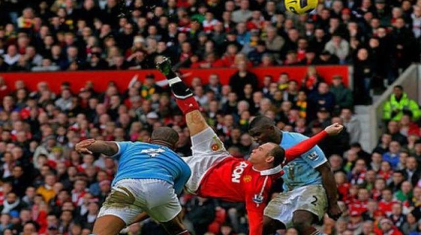 Rooney'in r&ouml;vaşatası City'i yıktı! (Video)