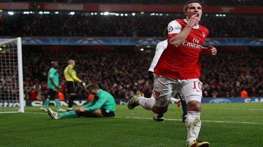 Arsenal, Bar&ccedil;a'yı harcadı! (Video)