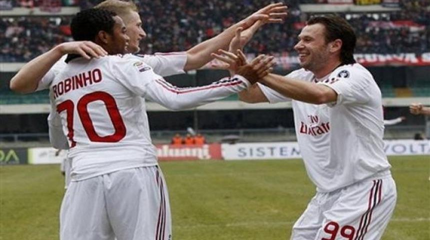 Milan Brezilyalılarıyla coştu!