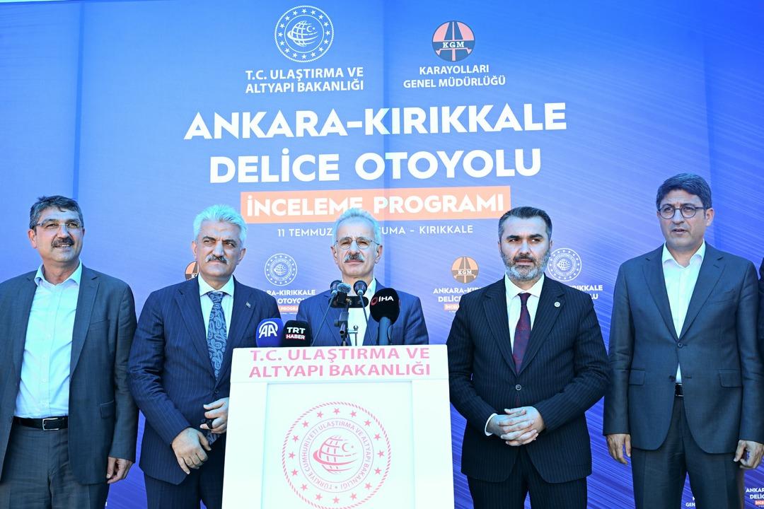 Bakan Uraloğlu açıkladı! Ankara-Kırıkkale-Delice Otoyolu ile 42 il için Batıya yeni kapı açılıyor... 5