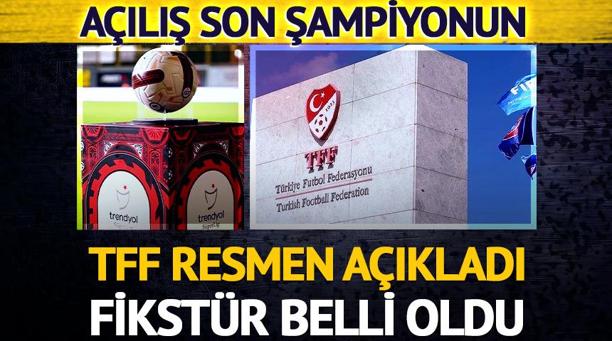 Süper Lig'de ilk 2 hafta açıklandı...