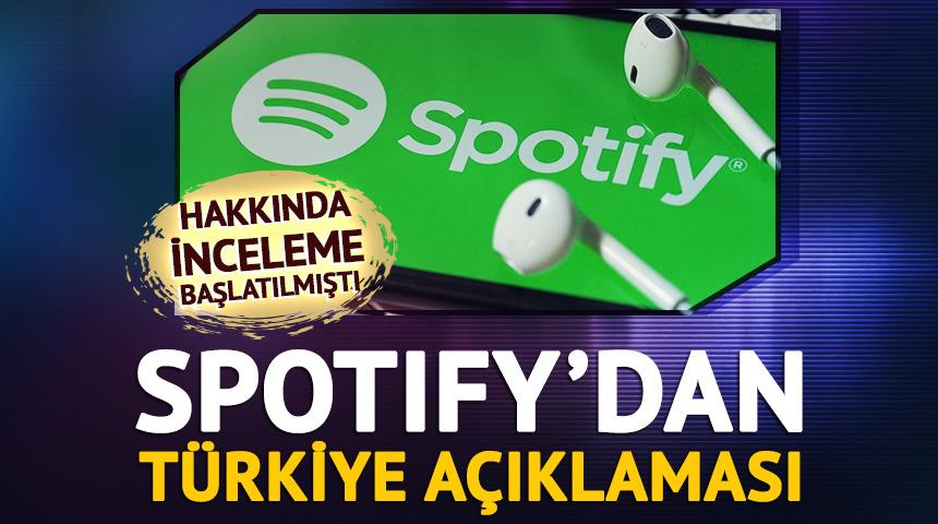 Hakkında inceleme başlatılmıştı! Spotify'dan Türkiye açıklaması