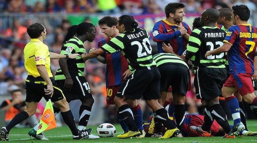 Messi'ye şok su&ccedil;lama!