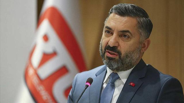 RTÜK Başkanı Şahin'den, terör örgütü PKK'nın silahları teslimiyle ilgili açıklama: