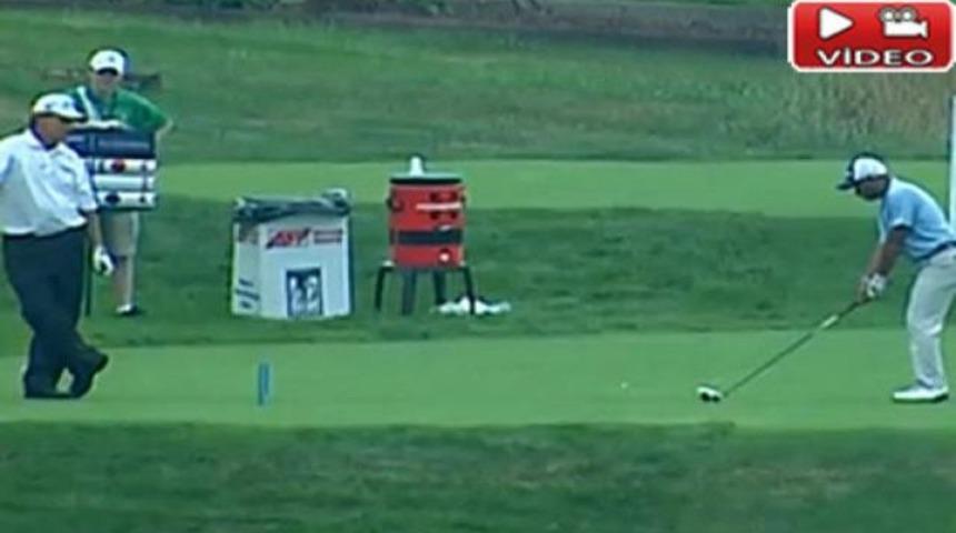 291 metreden inanılmaz atış! (Video)