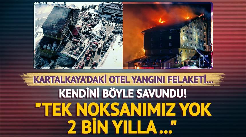 Otel yangını sanığı: "Tek bir noksanımız yoktu..."