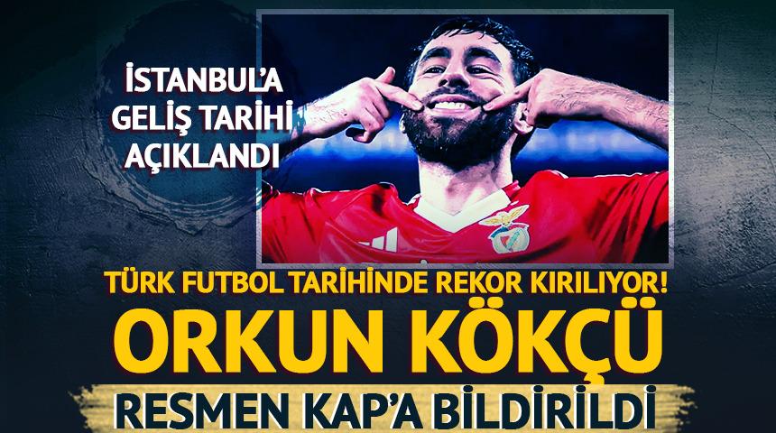 Türk futbol tarihinde rekor kırılıyor! Orkun Kökçü Beşiktaş'ta...
