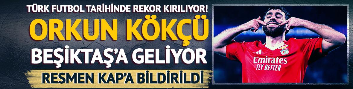 Türk futbol tarihinde rekor kırılıyor! Orkun Kökçü Beşiktaş'ta...