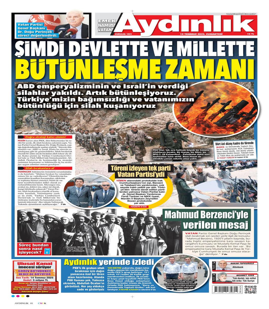 Aydınlık Gazetesi