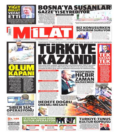 Milat
 Gazetesi oku