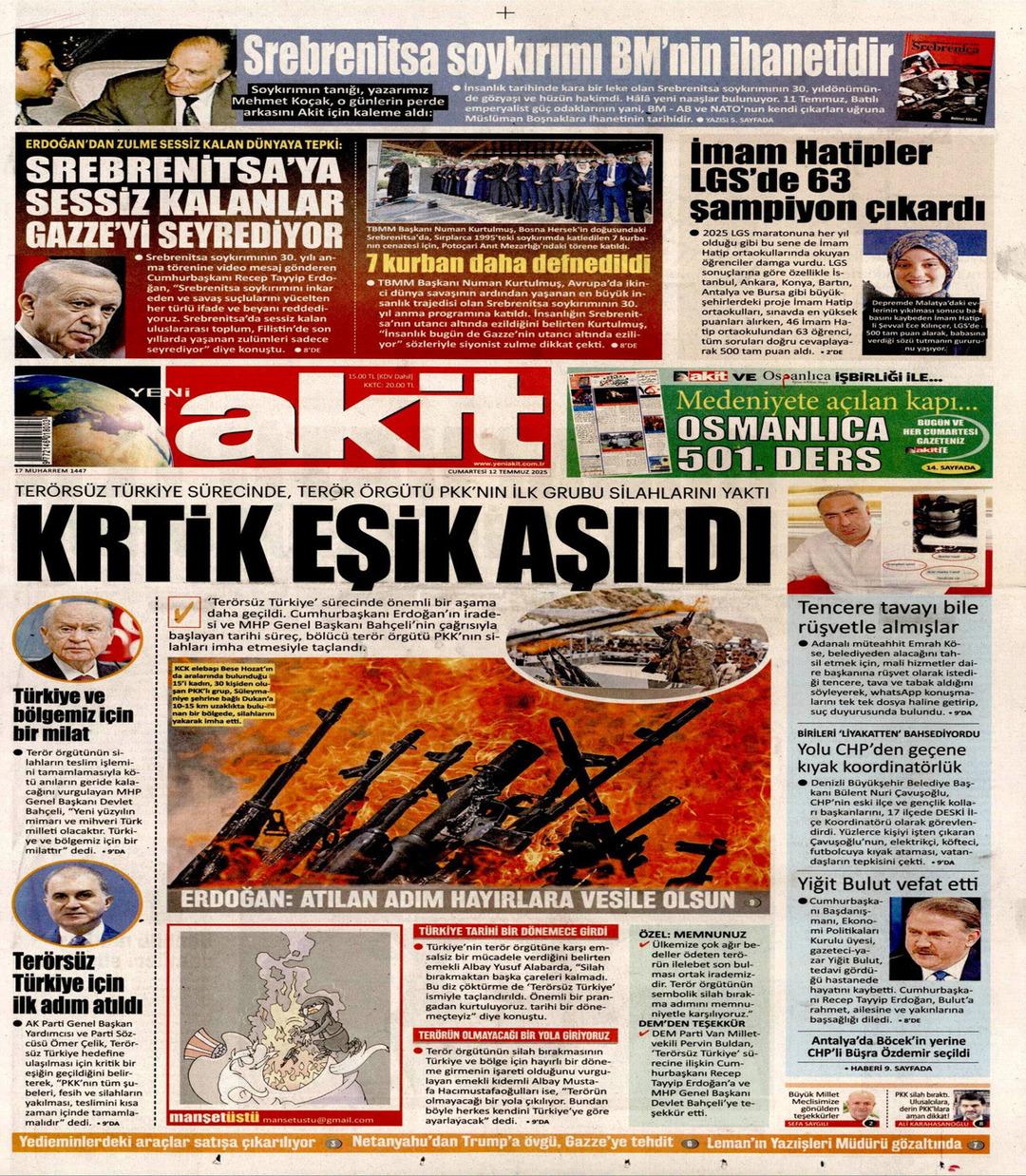 Yeni Akit Gazetesi