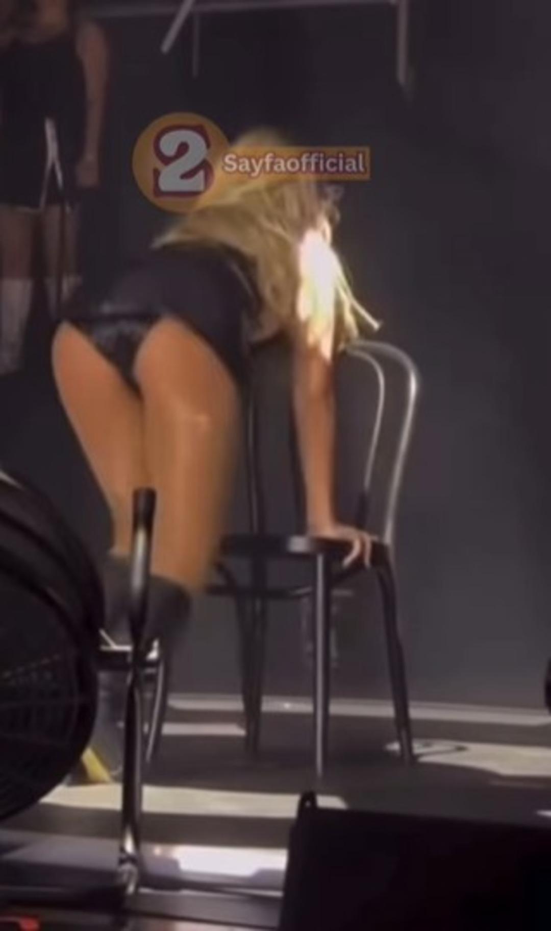 Hadise Harbiye konserinin ikinci gününde yine olay oldu! Sandalye dansı ve kıyafeti çok eleştirildi  3