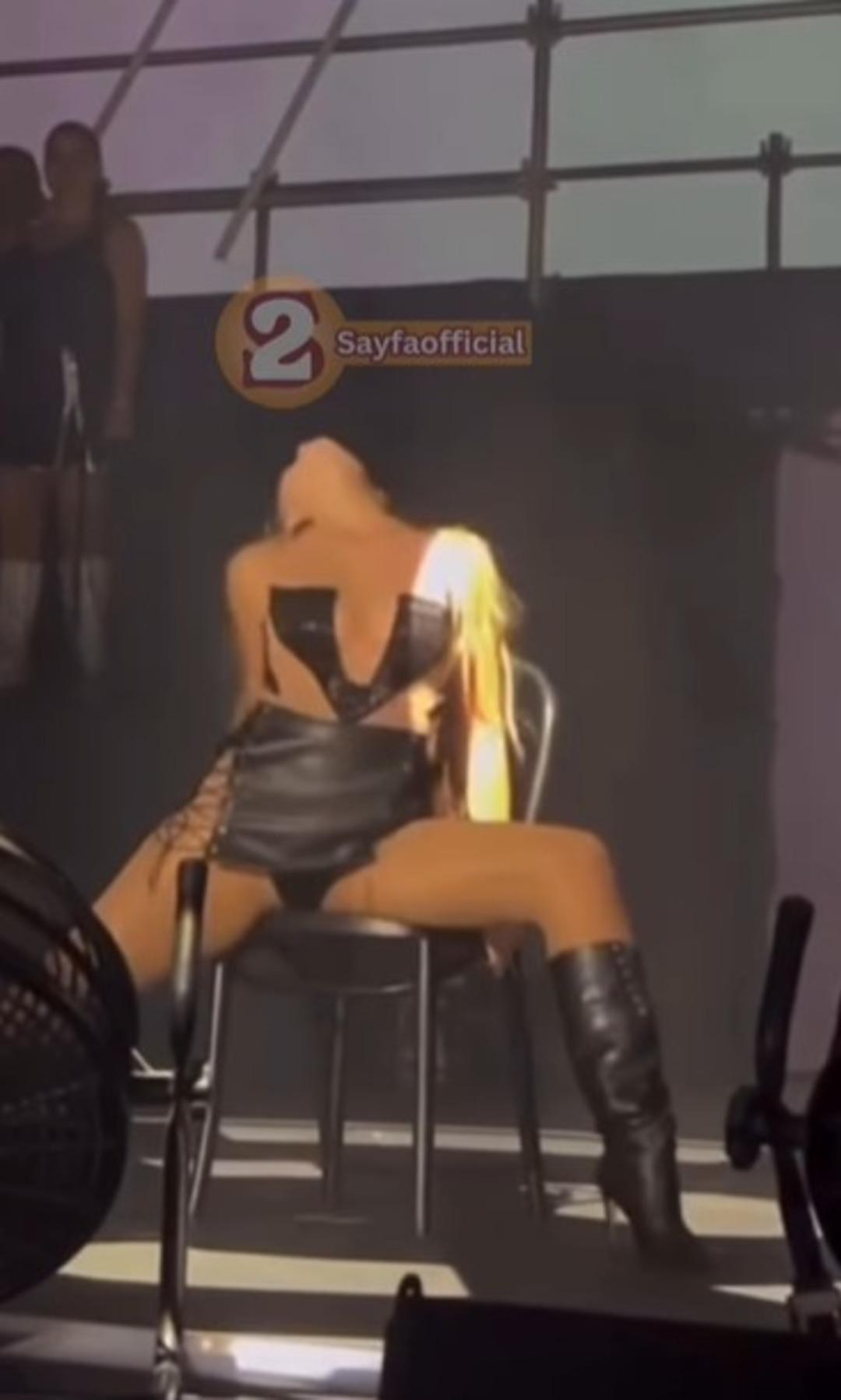 Hadise Harbiye konserinin ikinci gününde yine olay oldu! Sandalye dansı ve kıyafeti çok eleştirildi  2
