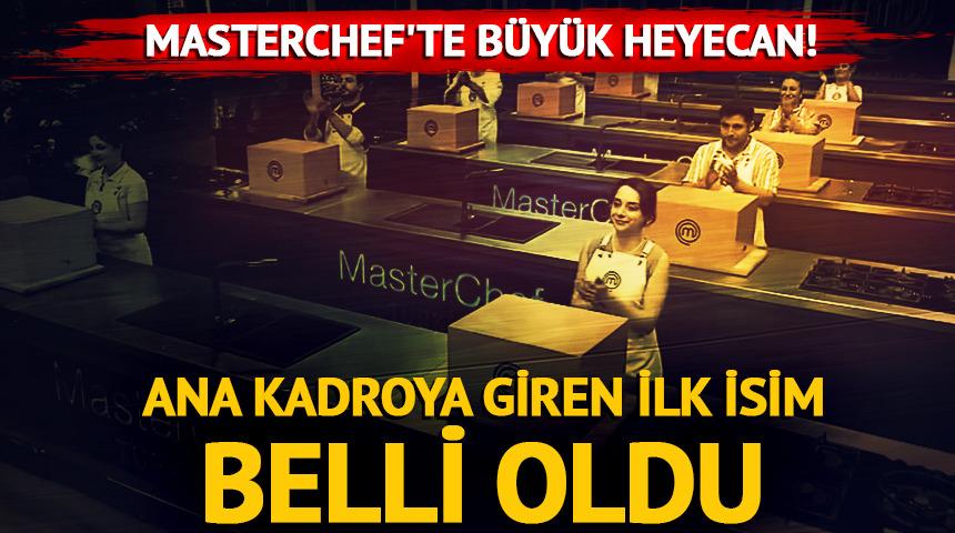 MasterChef ilk ana kadroya kim girdi? MasterChef'te önlüğü kazanan isim belli oldu