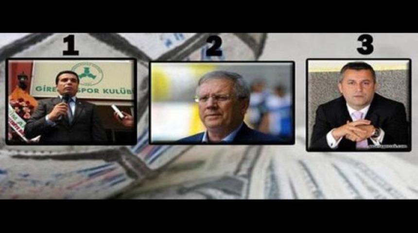 İki &ouml;rg&uuml;t, &uuml;&ccedil; y&ouml;netici!