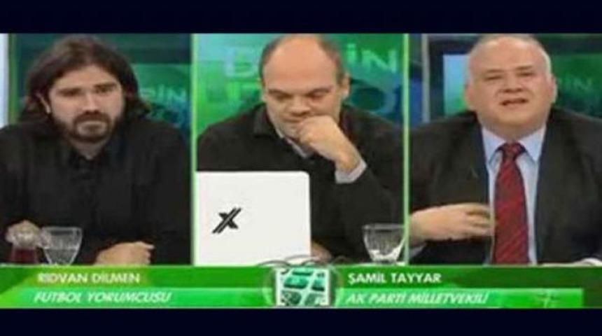 Canlı yayında ortalık karıştı! (Video)