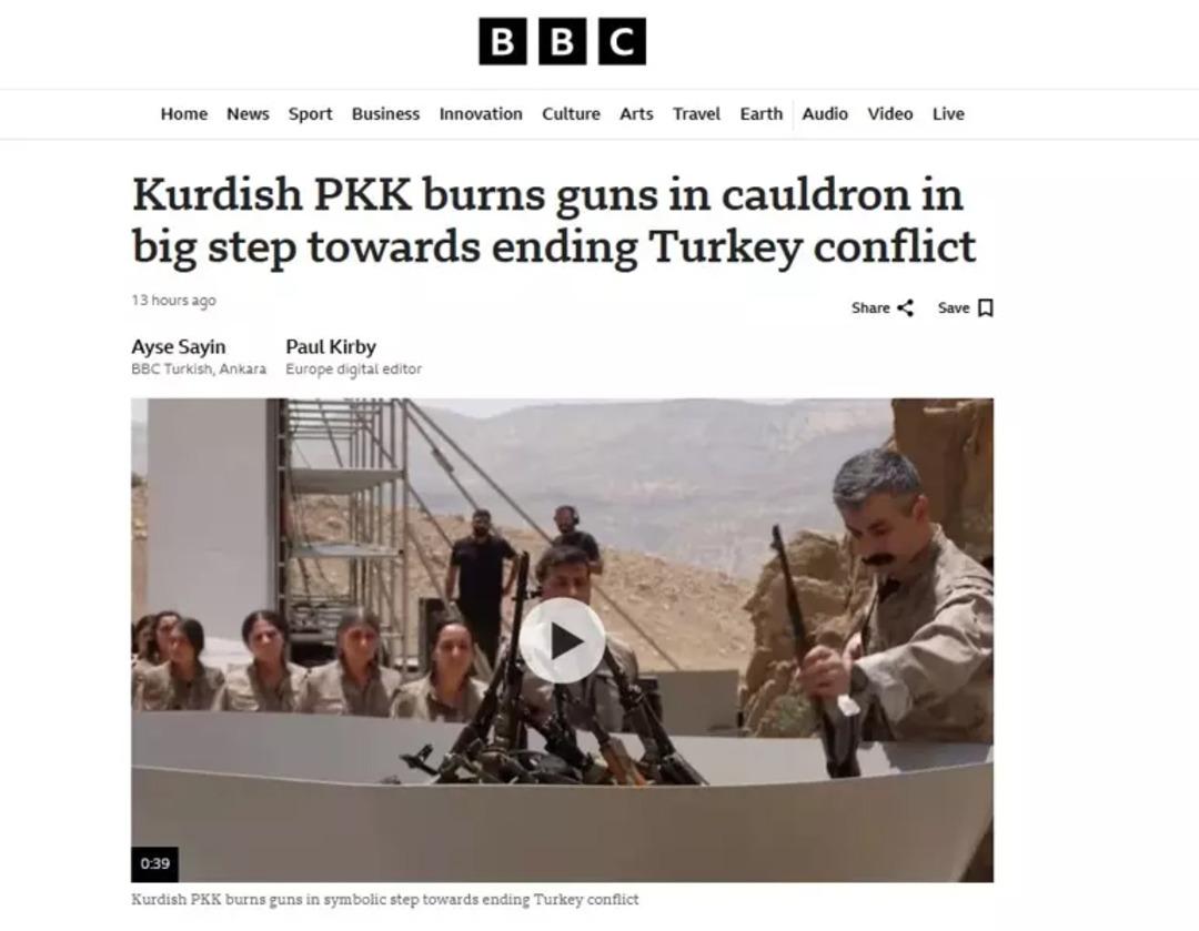 Terör örgütü PKK nın silah bırakması dünyanın gündeminde! 