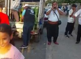 Davul zurna ile bedava dağıttı! 10 dakikada bitti 