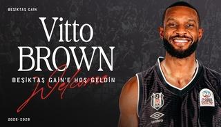 Vitto Brown Beşiktaş’ta