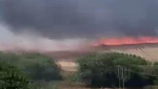 Büyükçekmece'de yangın! Ekipler sevk edildi