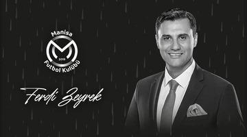 Manisa FK'dan 'Ferdi Zeyrek' forması: Unutmayacağız!