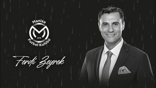 Manisa FK'dan 'Ferdi Zeyrek' forması: Unutmayacağız!