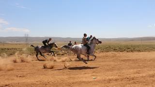 Karlıova’da ‘geleneksel at yarışları’ düzenlendi