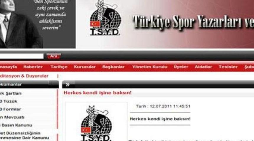 TSYD'den sert yanıt!