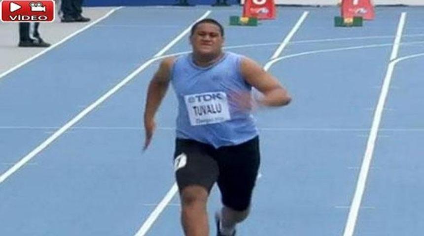 Bolt'un pabucunu dama attı! (Video)