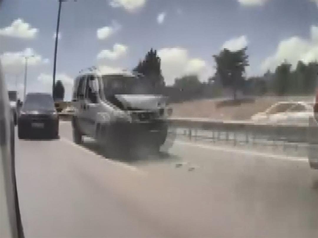 Büyükçekmece de zincirleme kaza kamerada 1