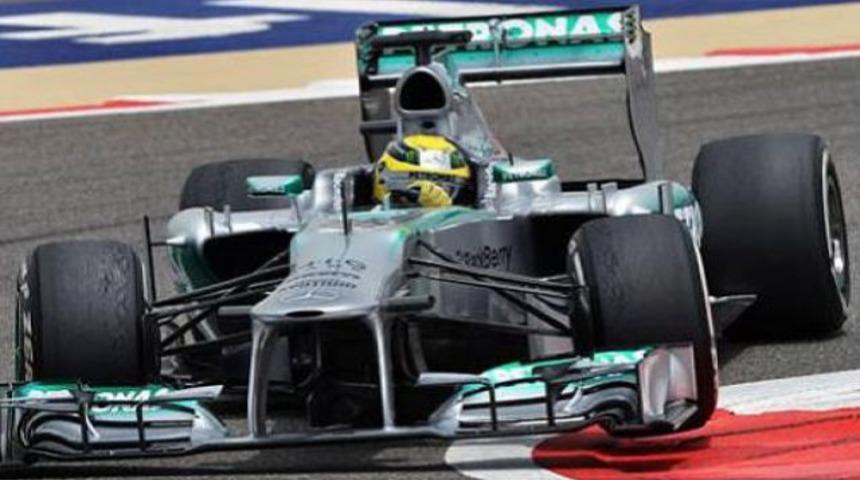 Bahreyn'de pole Rosberg'in!