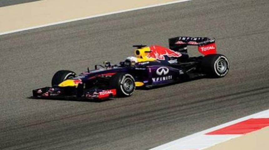Bahreyn'de zafer Vettel'in!