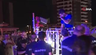 Ankara'da 26 katlı binada yangın paniği