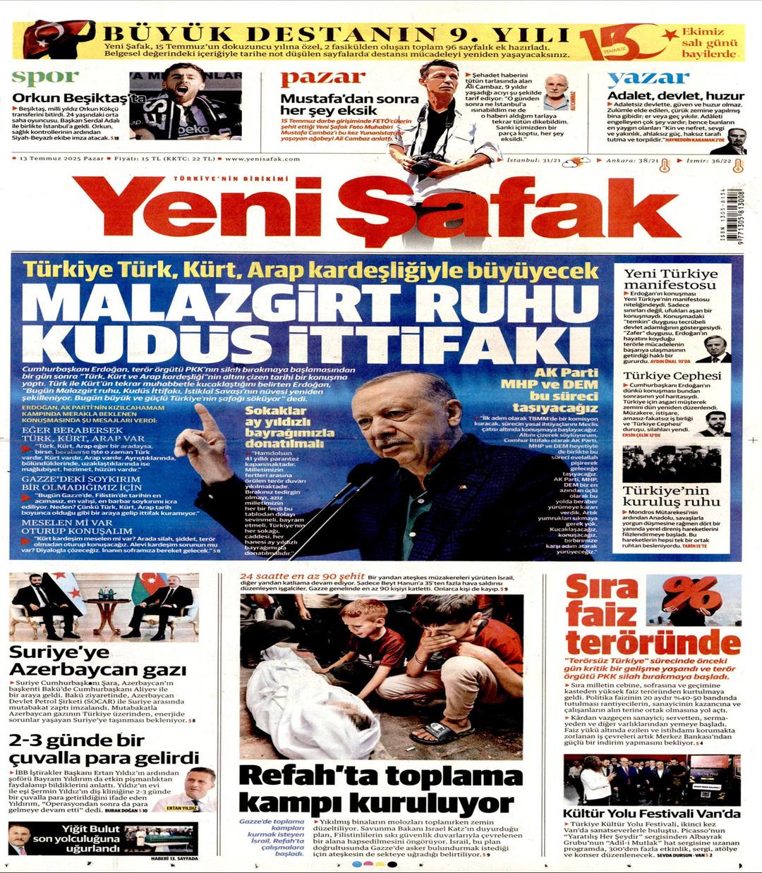 Yeni Şafak Gazetesi
